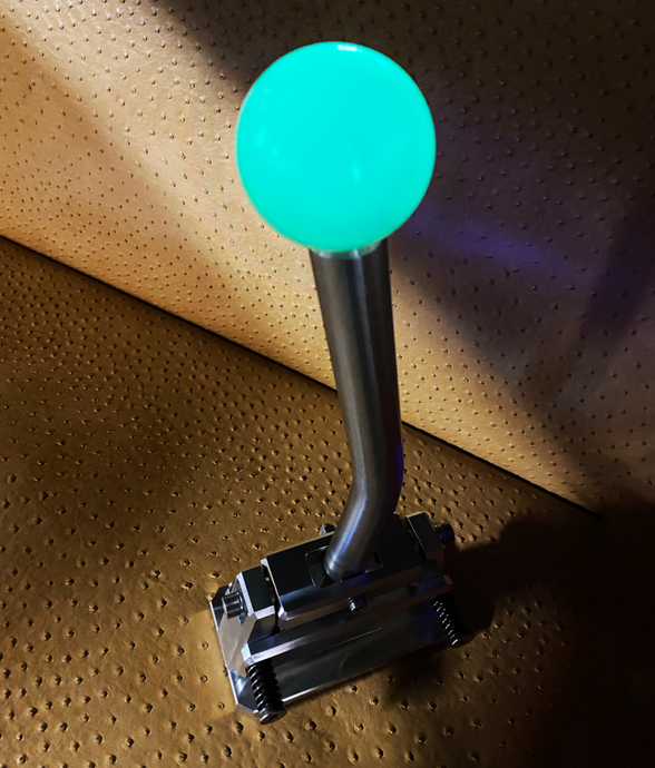 Blue Glow in the Dark Ball Gear Knob